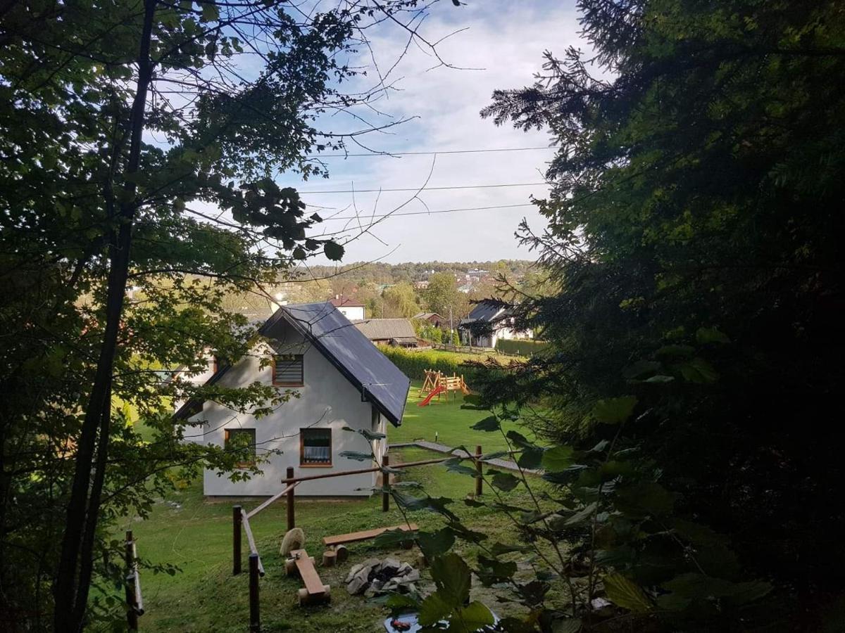 Domki Pod Polana Lesko Exteriör bild